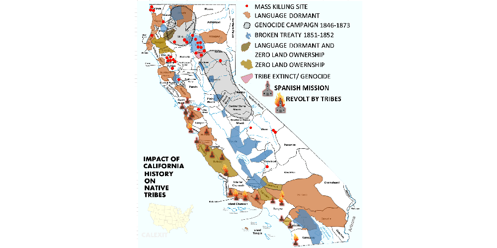 CA tribes told contest organisers, "We don't talk to terrorists."